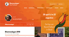 Desktop Screenshot of bloemendagen.nl